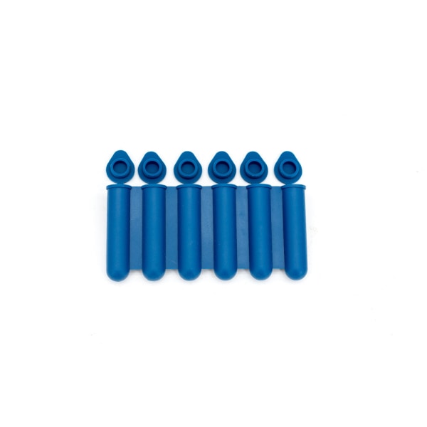 Mini- molds i silikon med lock (marinblå), smala och lo