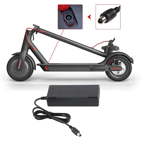 [Tillbehör från tredje part] (EU-regler) Xiaomi M365 laddare,