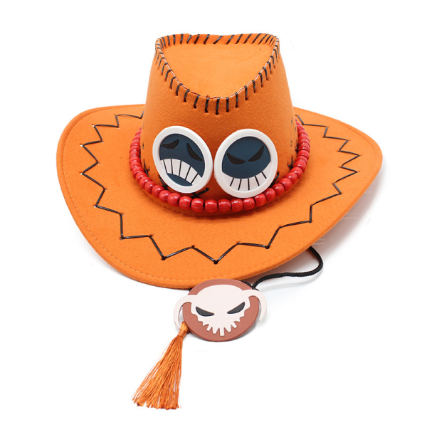 Västerländsk cowboyhatt solhatt strandhatt