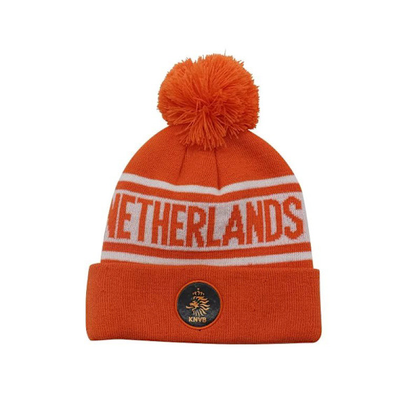 #(Holländsk Orange) Fotbollsklubb Beanie#