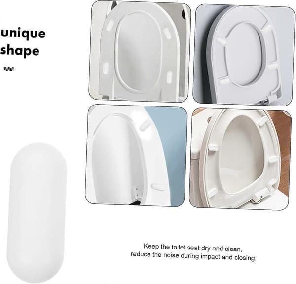 Pakke Universal Toiletsæde Buffer Universal Toiletsæde Buffer Kit Plastik Toiletsæde Bumper Udskiftning