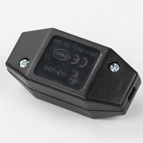 2 st Ljusregulator Potentiometer med Strömbrytare, Dimmer, Dimmerbrytare, Lödanslutning, PC, Svart, 70*34*33mm