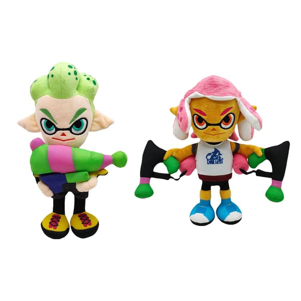 /#/Spray Warrior 2 Switch splatoon2, Pehmolelu Cartoon Game Dol/#/