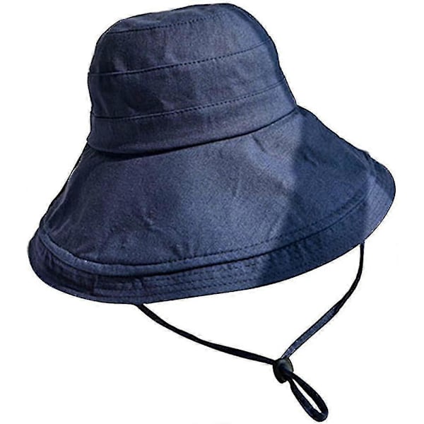 Dame Strandhat Foldbar Bredskygget Sommerhat Floppy Hat Strandspandhat Have