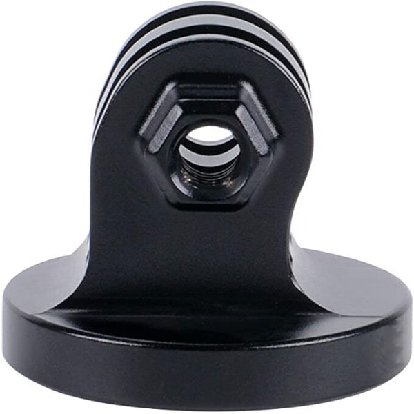 #Svart aluminiumstativadapter för GoPro Session  GoPro Hero 2018  GoPro HeroFusion  GoPro Hero8/7/6/5/4/3/2/1 kameror#