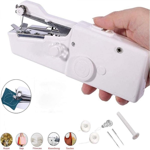 #Handsydd Trådlös Syverktyg Mini Bärbar Symaskin#