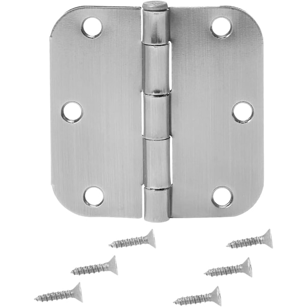 Basics Pyöreät 3,5 tuuman x 3,5 tuuman Oviripustukset, 4 kpl, Satiini Ni