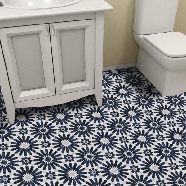 #Set med 2 20 * 300CMDIY Självhäftande PVC Självhäftande Golvplattor Vattentät Mönster Stil Golvplattor Färg för Kök Golv Badrum Vardagsrum#