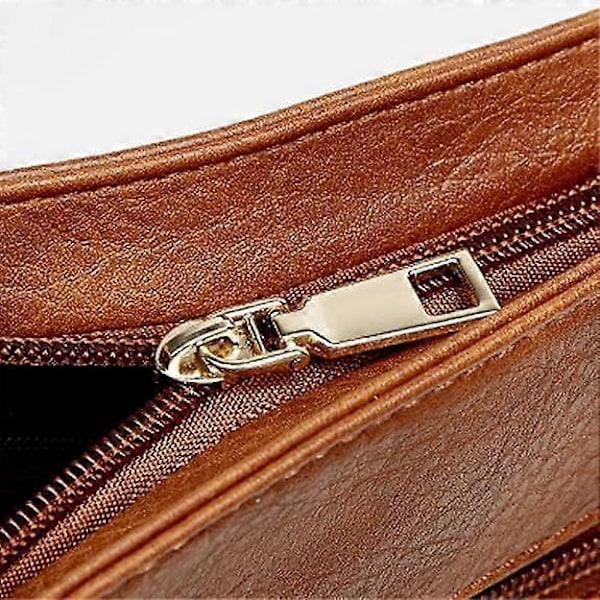 axelväska i läder för dam, stöldskyddad axelväska, mjuka crossbody-väskor i läder