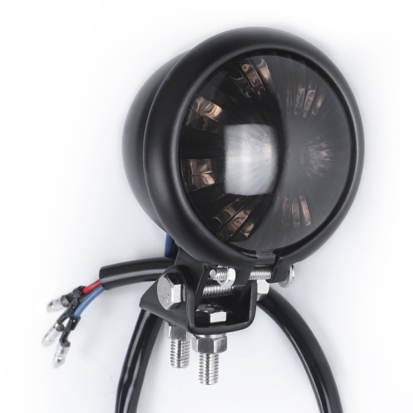 #12V LED motorcykelbromsbaklykta med justerbar vinkelbas Motorcykelbakljus för de flesta bromsbaklyktatillbehör (A)#