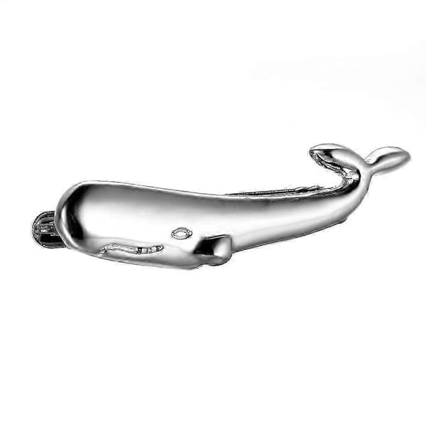 Elegant Praktisk Svømmende Dyr Messing Slips