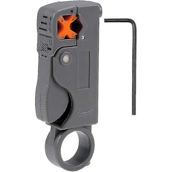 Rotary Coax Koaksial Kabel Stripper Skæreværktøj Til Rg58 Rg59/62 Rg6 Wire Stripper