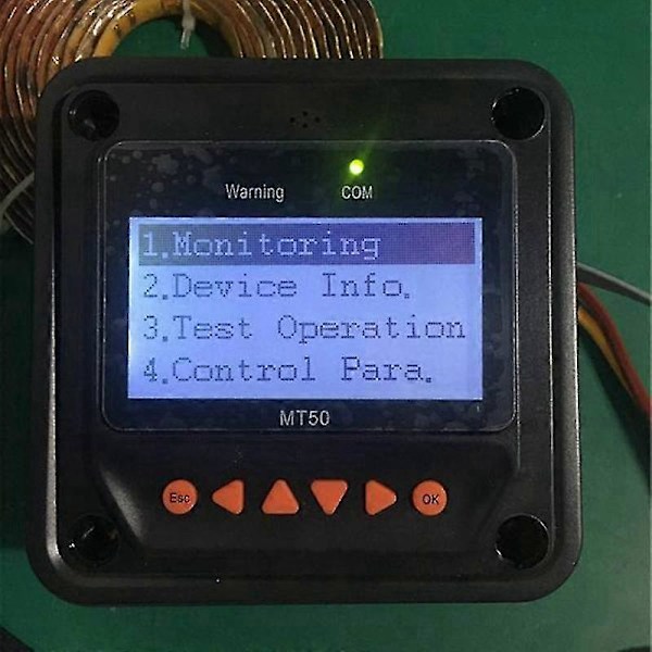 MT50 Fjärrdisplay för Tracer-AN Tracer-BN TRIRON XTRA Serien MPPT Solcellsladdningsregulator och VS-BN PWM