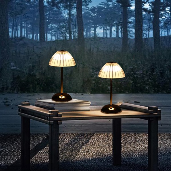 Krystal bordlampe soveværelse natbord restaurant bar cafe hotel