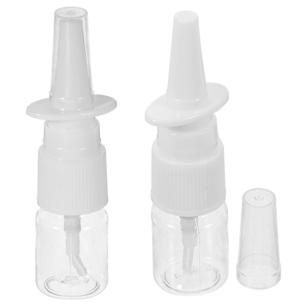 20 kpl 5 ml paksuuntunut suihkepullo Riniittisuihkepullo Suora suihkepullo PET Läpinäkyvä muovipullo Kannettava suihkepullo matkoille ulkoiluun