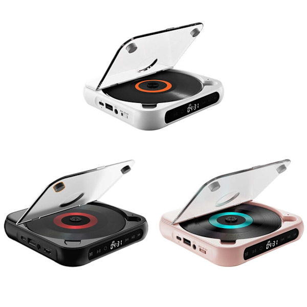 #Bil Bluetooth Kompatibel, Opbevaringsfunktion Bærbar CD-afspiller (Mu#