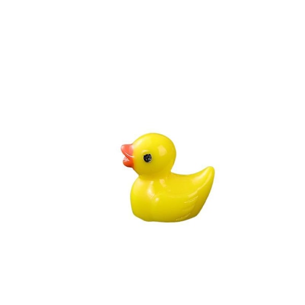 100 Plast Ducks 7cm - Gul - R38 660