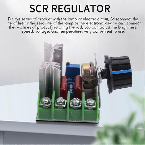 Spänningsregulator hastighetsdimmer SCR 2000W AC 220V