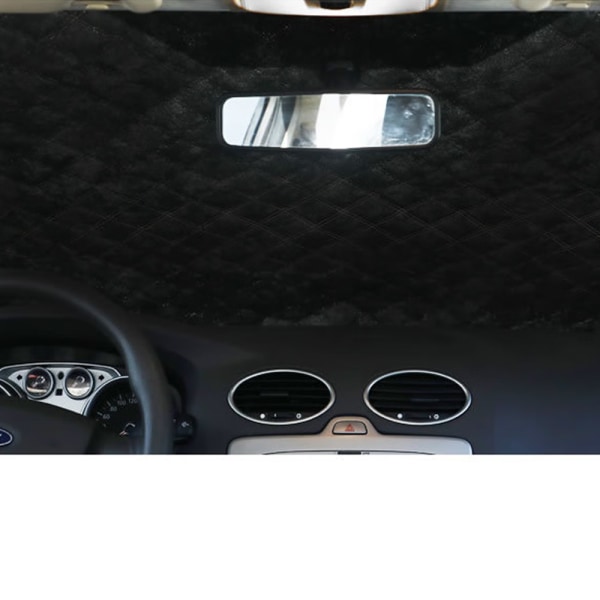 /#/5 Magnets Antifreeze Magnetic Windshield Cover, Large Size Car F/#/