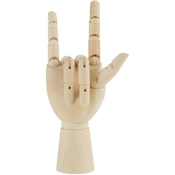 Konst Mannekäng Handmodell Kvinnohand Skulptur Mannekäng Trä Bo