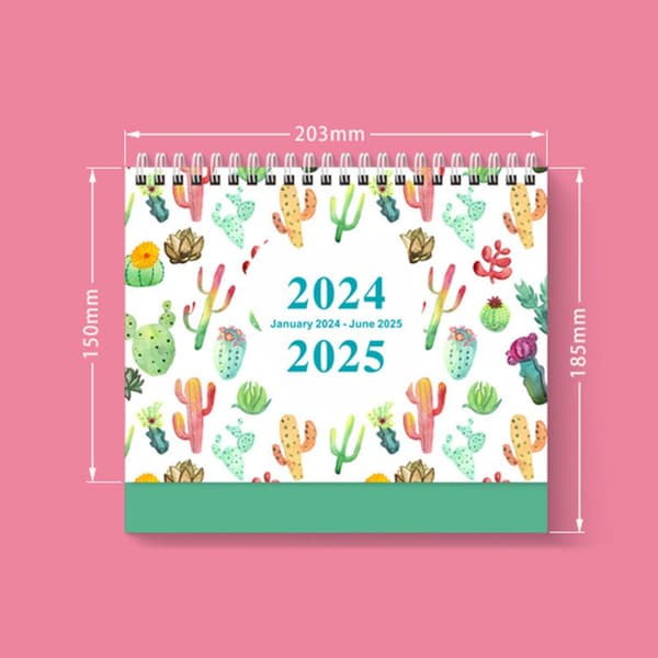 #Kalender 2024-2025, Skrivbords kalender#