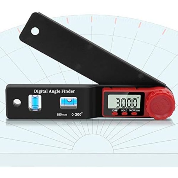 *2 in 1 Digital Inclinometer Angle Measurer Bubble Level Angle Rul*