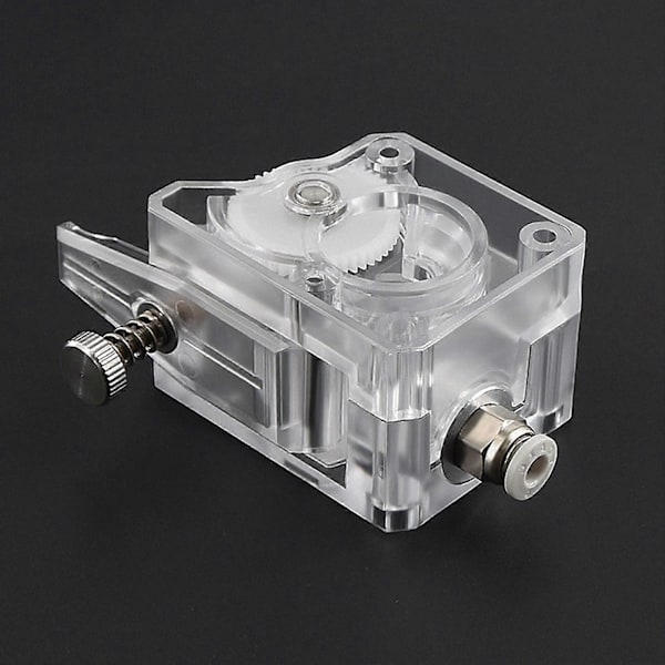 Dual Gear Ekstruder 3D-skriver Ekstruder Fleksibel Klar Plast Nedbremsing Ekstruder Dobbel Driver Mater for Ender 3/5 for CR10S Skrivertilbehør