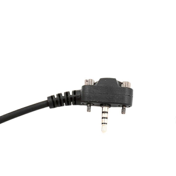2X Skuldermikrofon Håndmikrofon med PTT for Standard Bærbar Toveisradio VX-231 EVX-531
