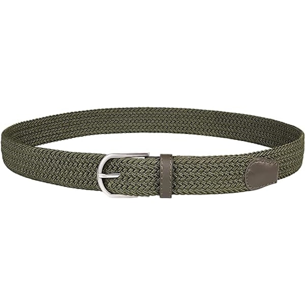 #Unisex Elastiskt Tyg Flätad Elastisk Bälte Stretch Bälte Stretch Bälte För Män Och Kvinnor Flera Färger#
