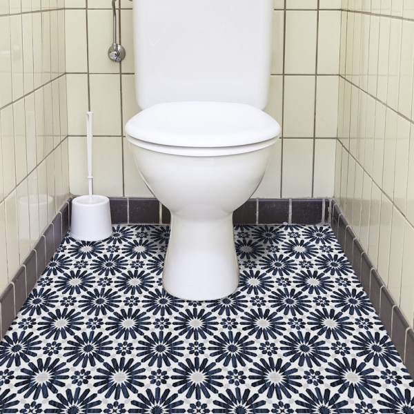 #Set med 2 20 * 300CMDIY Självhäftande PVC Självhäftande Golvplattor Vattentät Mönster Stil Golvplattor Färg för Kök Golv Badrum Vardagsrum#