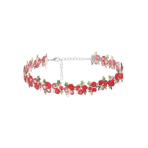Blomster Choker Halskæder Blonde Tusindfryd Solsikke Choker Halskæde Armbånd Blomstersmykker Fest Tilpasset Bryllupstilbehør til Kvinder