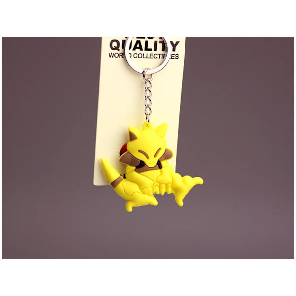 3-delt elf nøglering legetøj Pikachu magisk baby PVC blød plastik