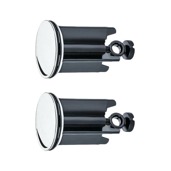 (2 stk.) 40 mm universal vaskestop, afløbsstop, med gummitætning