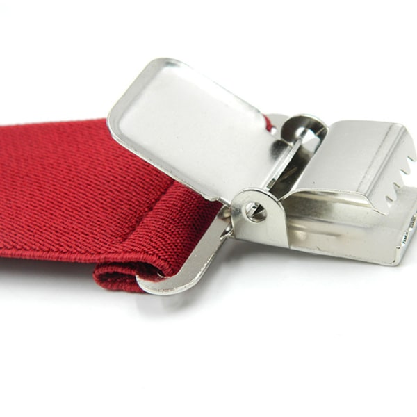 #Rød, 5 cm bredere, elastiske stropper#
