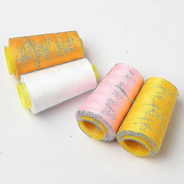 Ompelulanka 3000 jaardia Pagoda Overlock -ompelulanka Polyesteri Overlock -lanka Ompeluneulat Ompelukoneen lanka