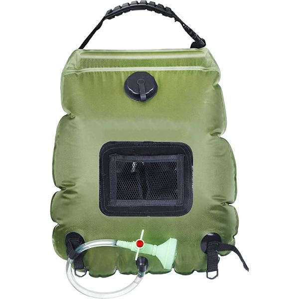 #Solarduschväska 20 liter Camping temperatur 45 °C vandring Klättring#