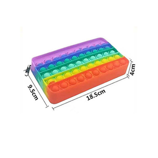 *Pennfodral för barn, pennhållare låda Pop Fidget It Portable Pe*