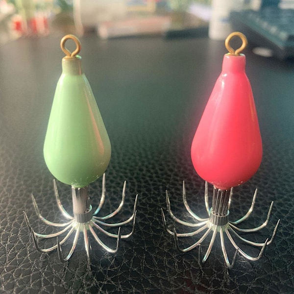 Skechup Fiskebete 2 st Squid Jig Krokar 30g37g45g53g60g67g75g