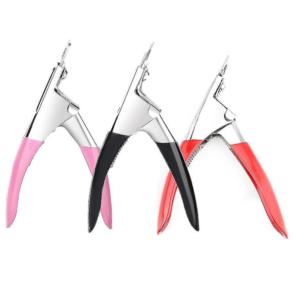 3 stk. falske negler s For negler Falske negler Kutter Negletipperklipper Negletipptrimmer