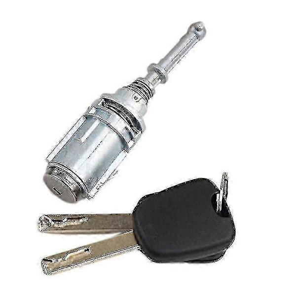 Citroen C2 C3 2002-2010 Vasen Etuoven Lukkosylinteri 2 Avaimella