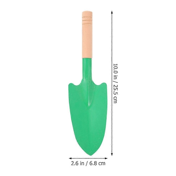 8 stk. Spader for Hagearbeid Metall Hagespade Liten Spade Håndspade