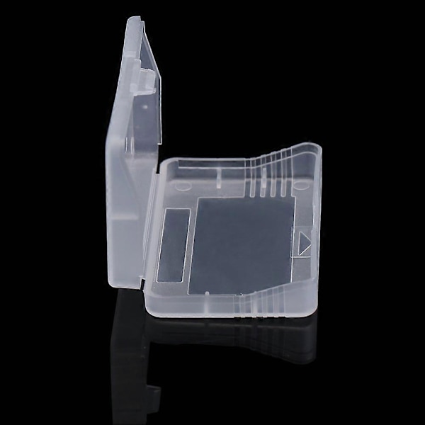 10 st Transparent Dammskydd Kassett Spel Fodral Box för Nintendo Game Boy Advance, 6.2*3.8*1.1cm