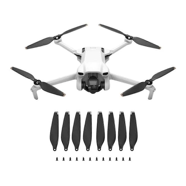 Til Mini 3 Pro Propel 6030F Blad Props Letvægts Vinge Drone Tilbehør Sølv Kant Sort