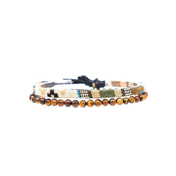 #surf armband med handpärlor#