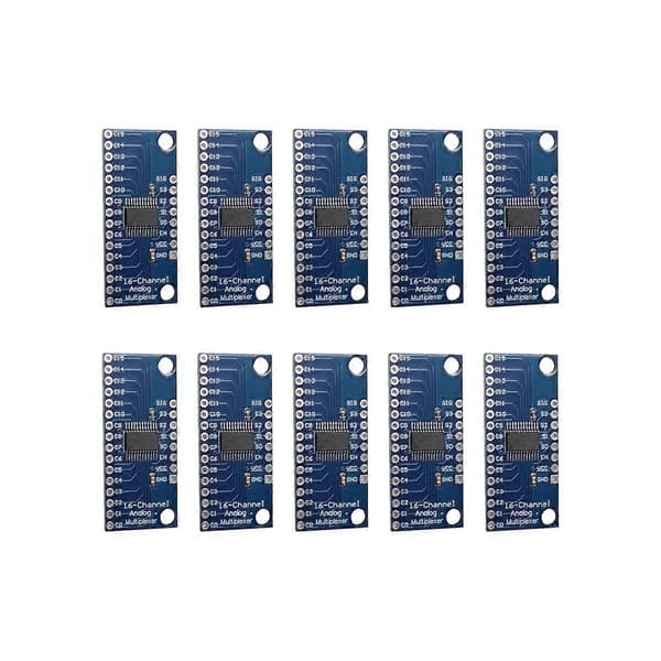 10 stk./sett CD74HC4067 Høyhastighets CMOS Analog Multiplekser Multifunksjon 16-kanals Analog Multiplekser