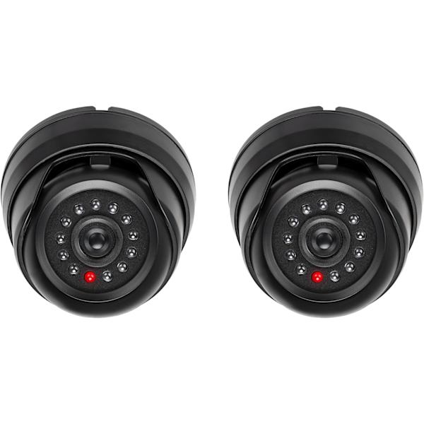 Dummy Övervakningskamera - Falsk CCTV-kamera med LED Hem eller S
