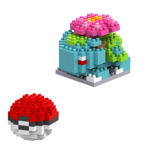 3D Blokmodeller (blå grøn), 3D Puslespil, Læringslegetøj, Byggelegetøj