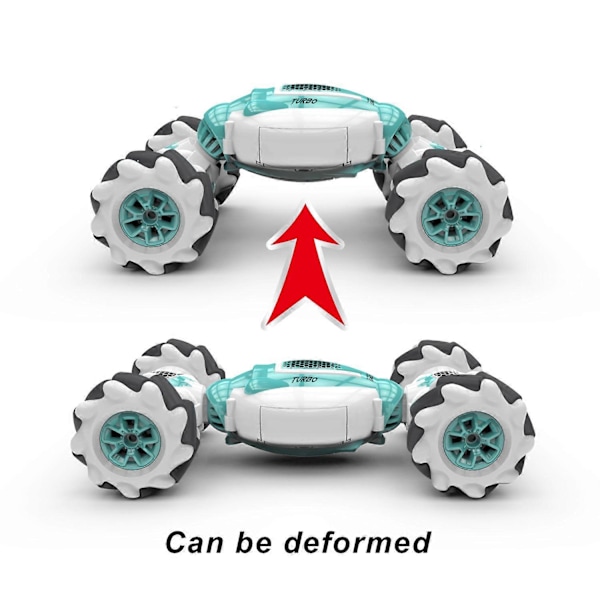 2.4G Geststyrd Deformations RC Stuntbil Fjärrkontroll Klocka
