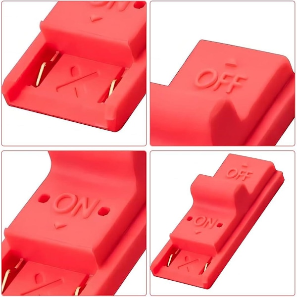 1 st RCM Loader för Switch RCM Clip Jig för Switch Kortslutningskontakt Kortslutningsverktyg för Nintendo Switch (Röd)