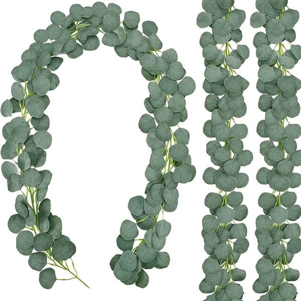 #1,8 m Eucalyptuskrans Kunstige Hængende Planter#